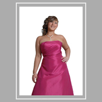 Heather ready for her prom